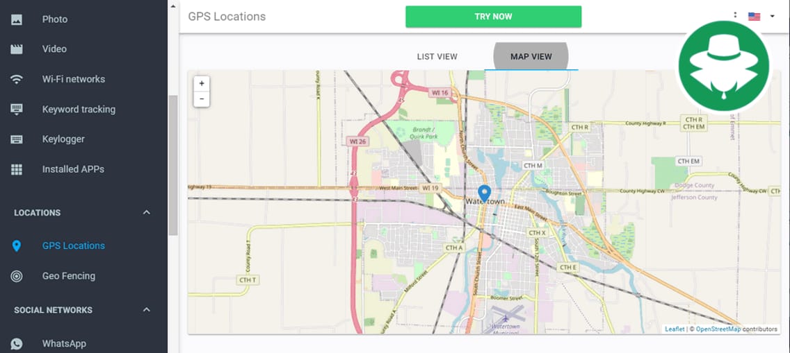 Lacak Lokasi Android Jarak Jauh