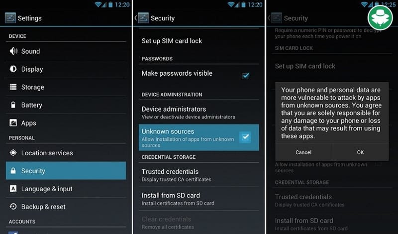 Konfigurasi Aplikasi Keylogger Android