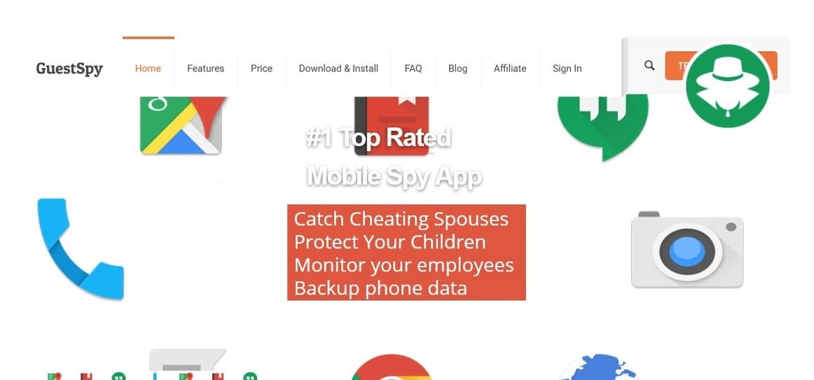 Perekam panggilan WhatsApp GuestSpy