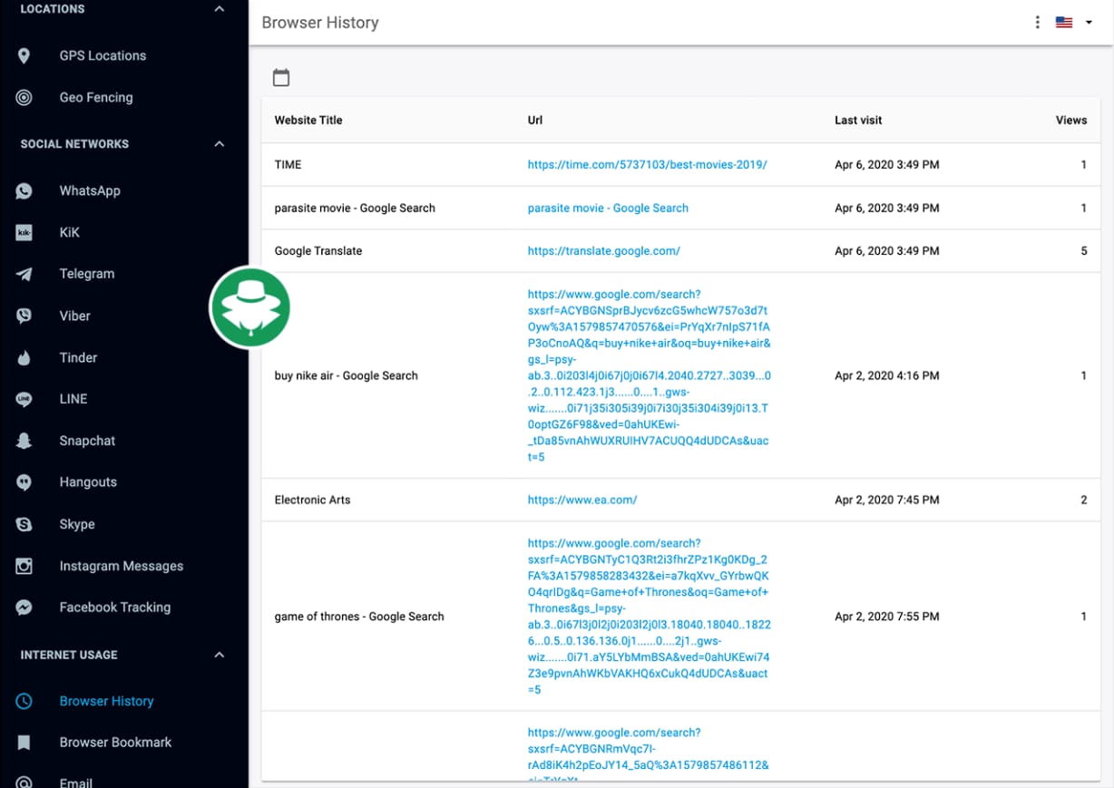 Cara melihat riwayat browser