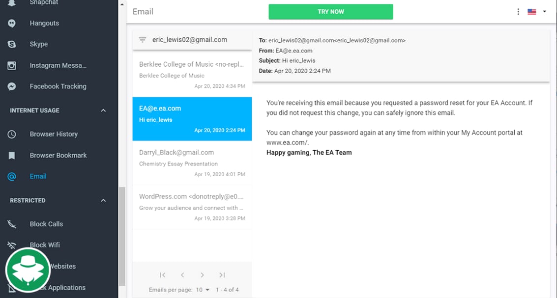 Cara Hack Pesan Email - mSpy