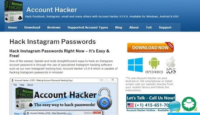 Instagram Account Hacker