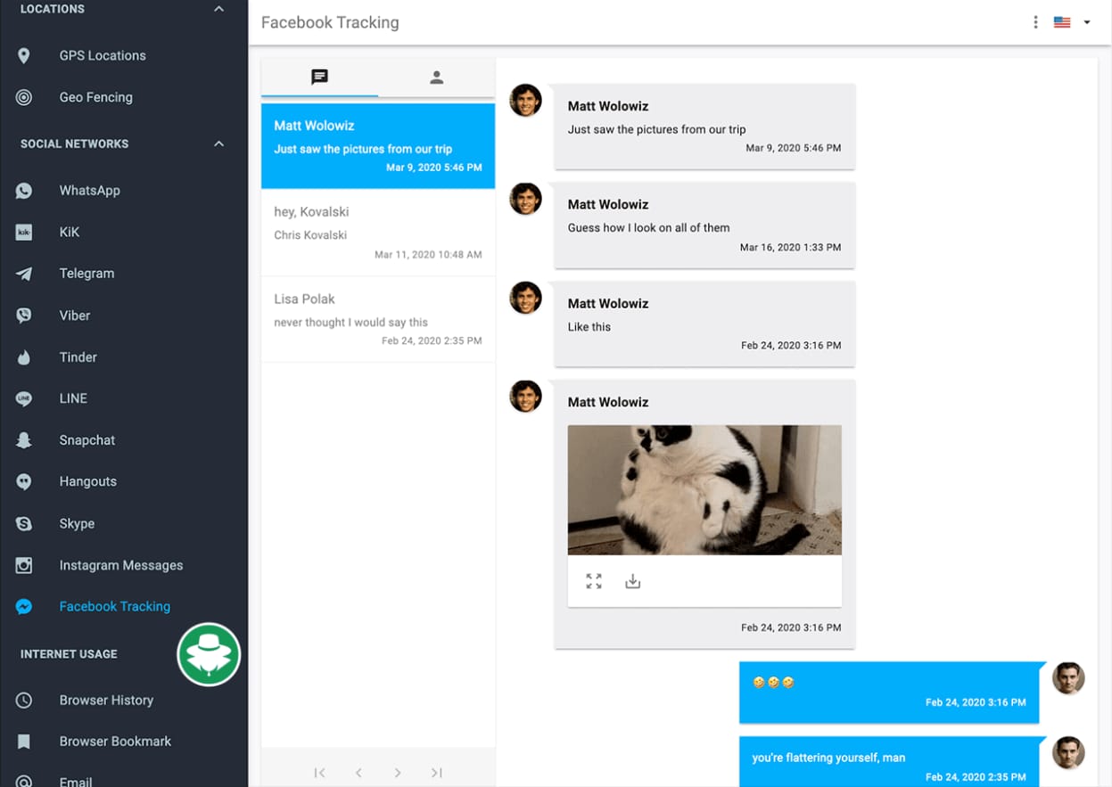 Aplikasi Penyadap Facebook Messenger