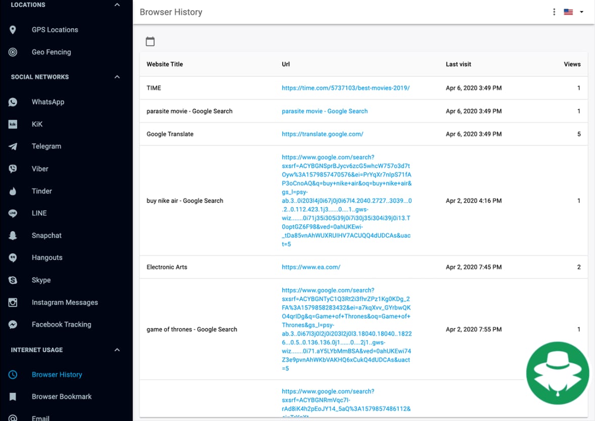 Cara merekam aktivitas dari web browser