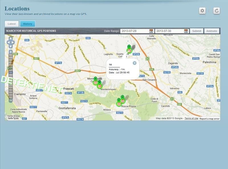 Lacak Lokasi GPS - FlexiSpy