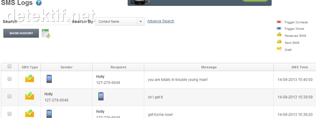 Penyadap pesan sms stealth genie
