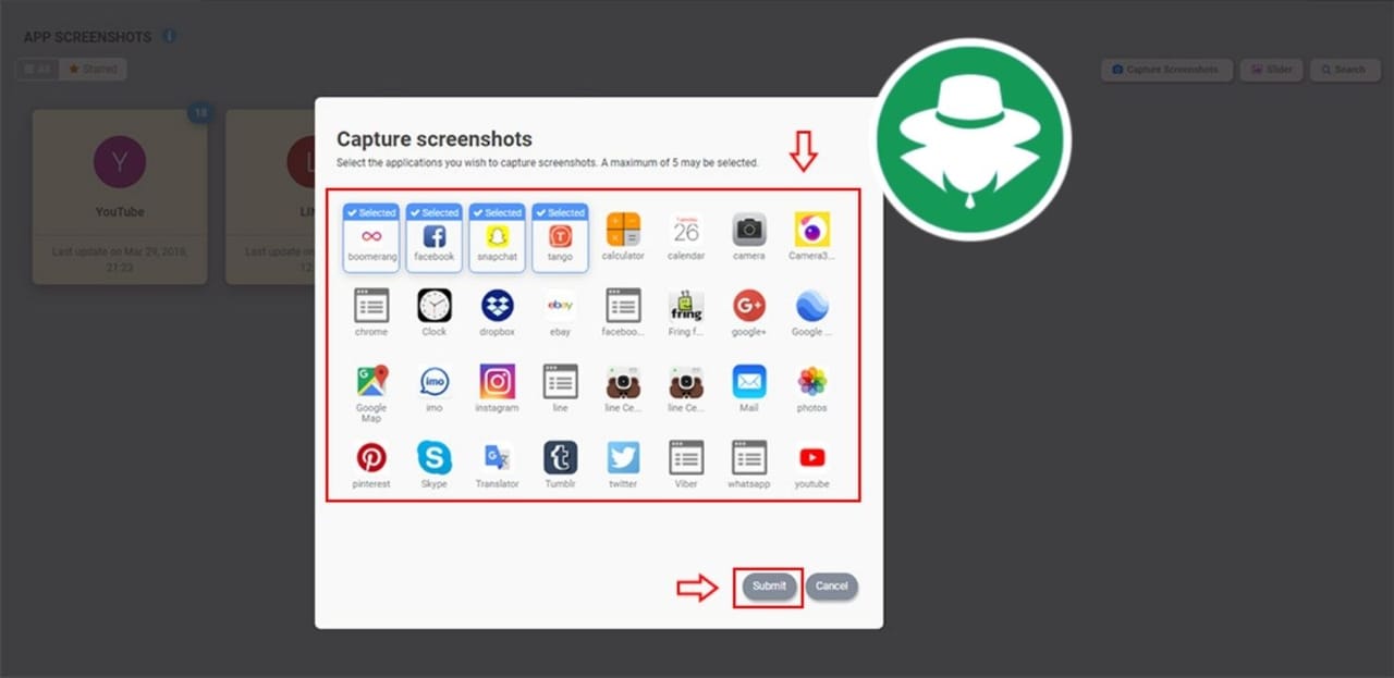 Aplikasi sadap iPhone - Spyera