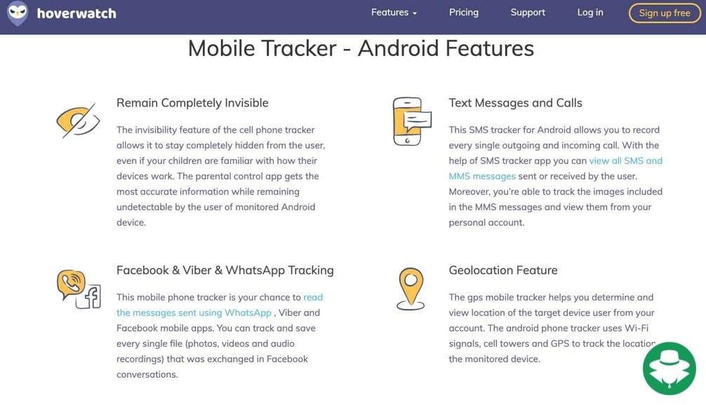 Aplikasi penyadap DM Instagram - HoverWatch