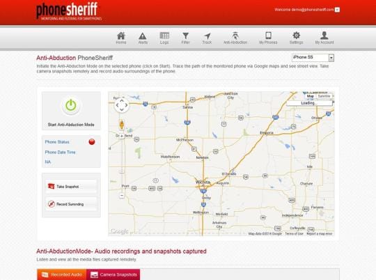 Track Lokasi GPS - PhoneSheriff