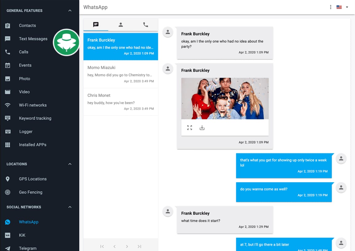 Cara Bajak chat WhatsApp - aplikasi mSpy