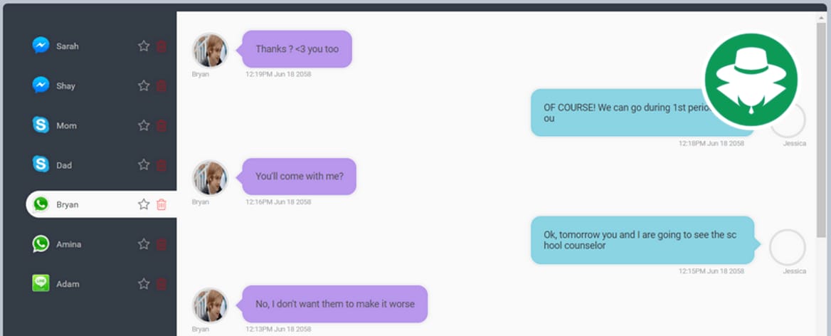 Aplikasi sadap sosial media