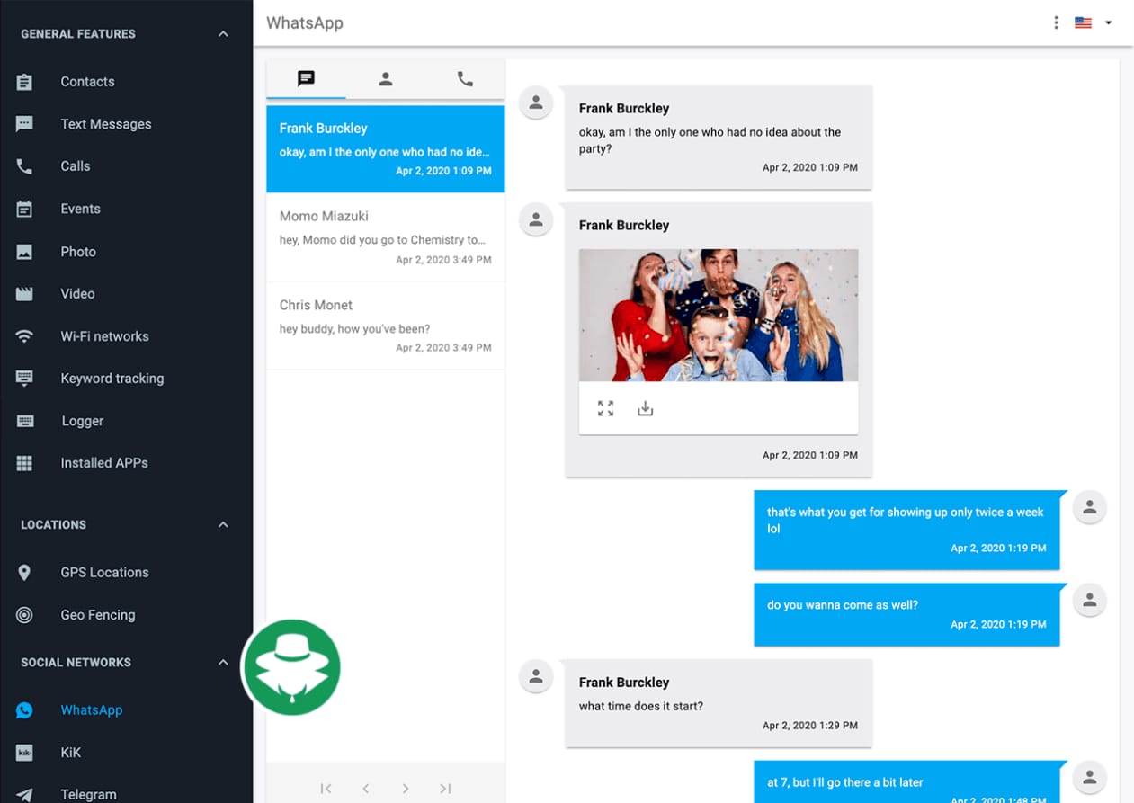 Cara sadap obrolan chat WA