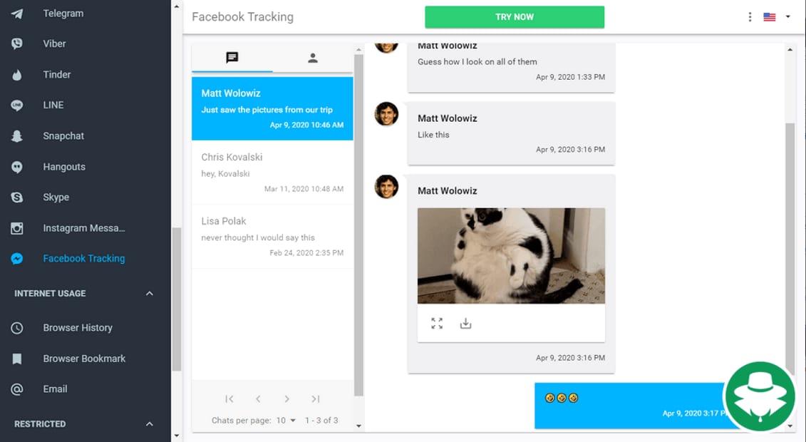 Cara Hack Facebook Messenger
