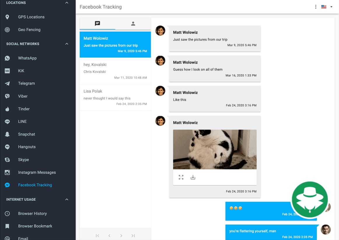 Cara Sadap Pesan Facebook