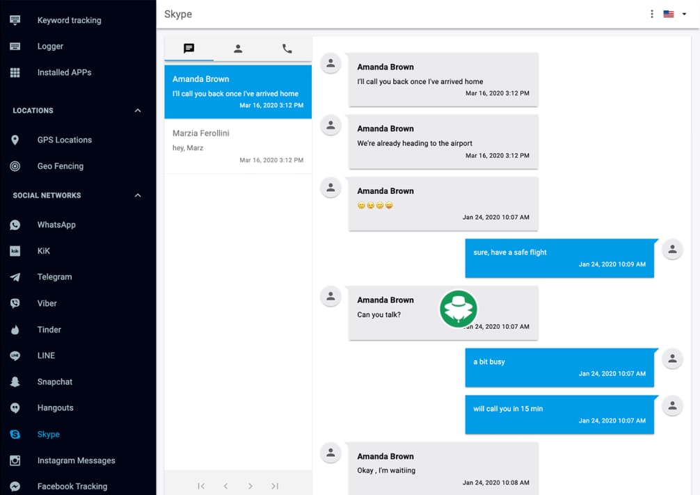 Aplikasi Penyadap Skype mSpy