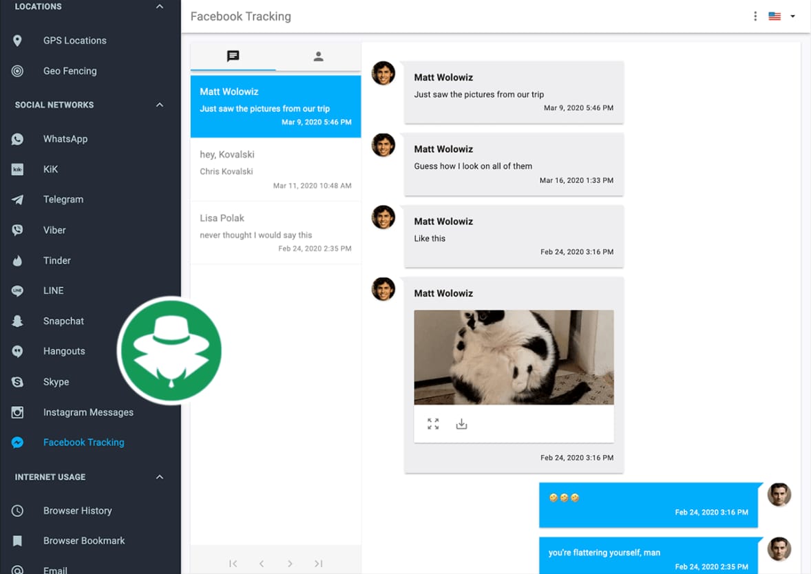 Hack Aplikasi Facebook Messenger