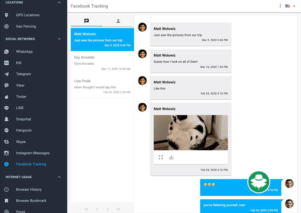 Hack Facebook - Android mSpy