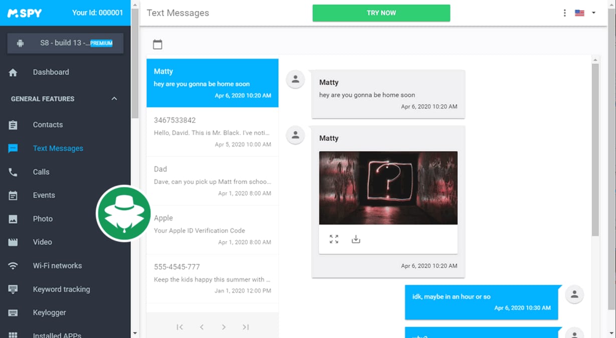 Cara Bajak iMessage dan SMS