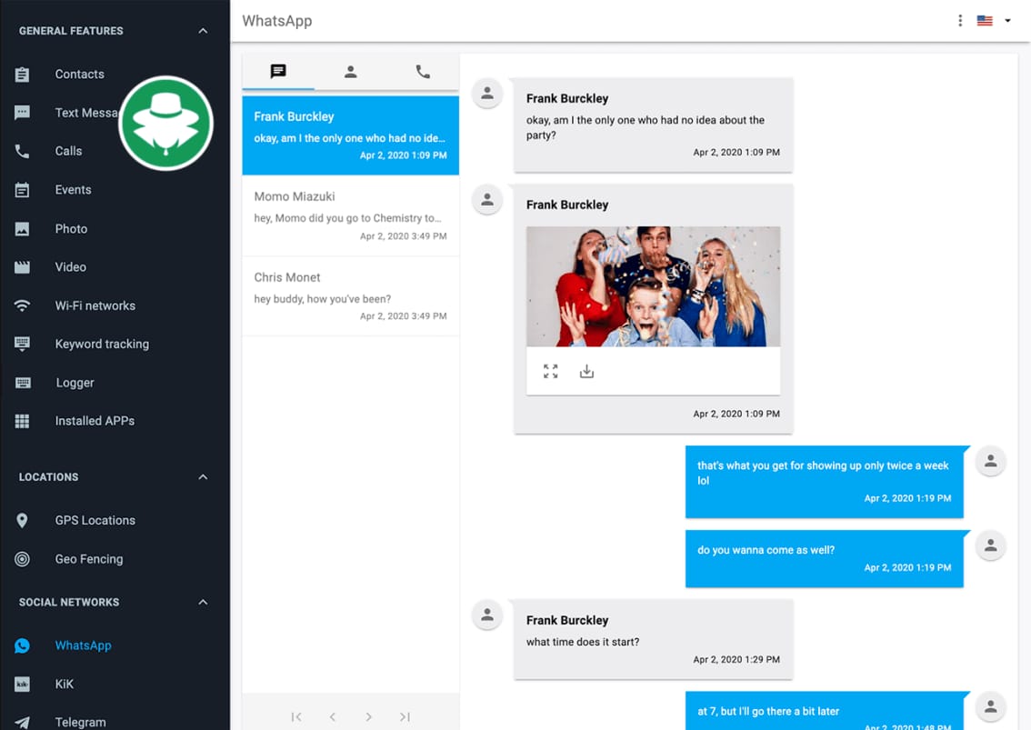 Cara Sadap Chat WhatsApp