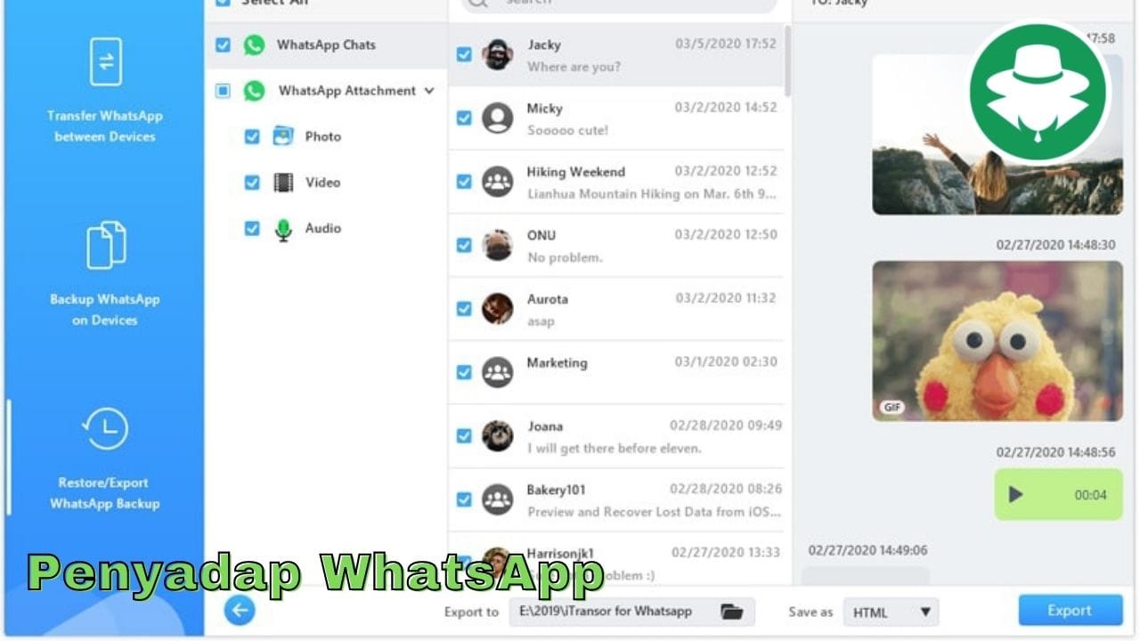 Penyadap Obrolan Wa dari Google Drive - 3