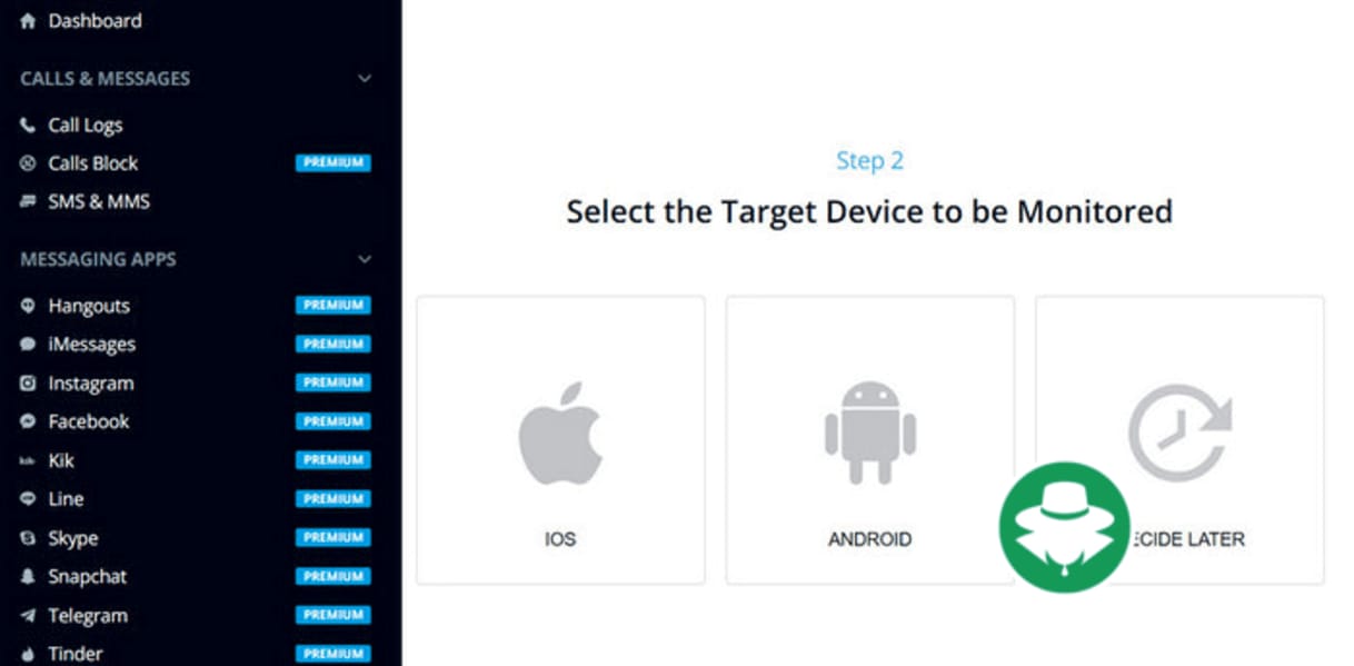 Pilih OS / HP yang digunakan target
