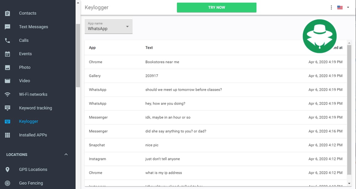 Cara Mudah Sadap SnapChat dengan Keylogger