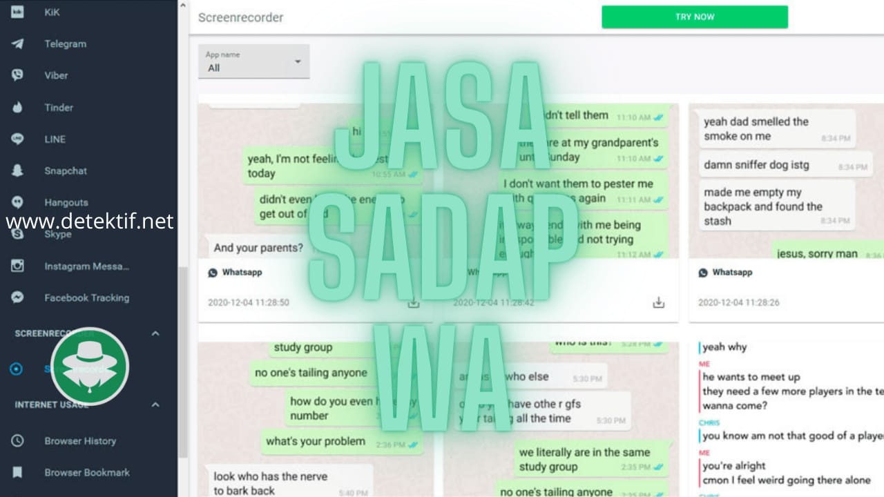 Jasa Sadap WA untuk Android & iOS