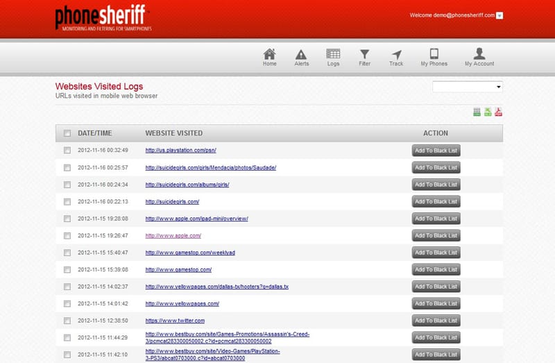 Aplikasi Sadap Browser Android