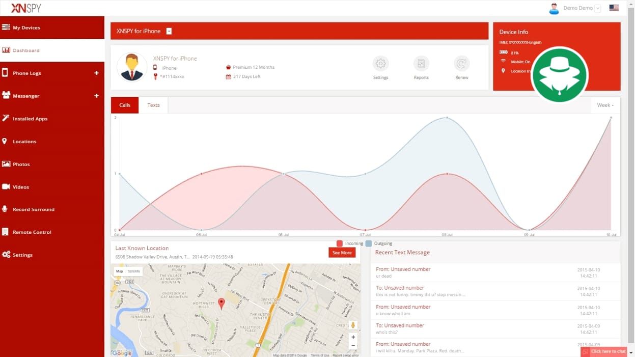 Aplikasi Penyadap iMessage dengan XnSpy
