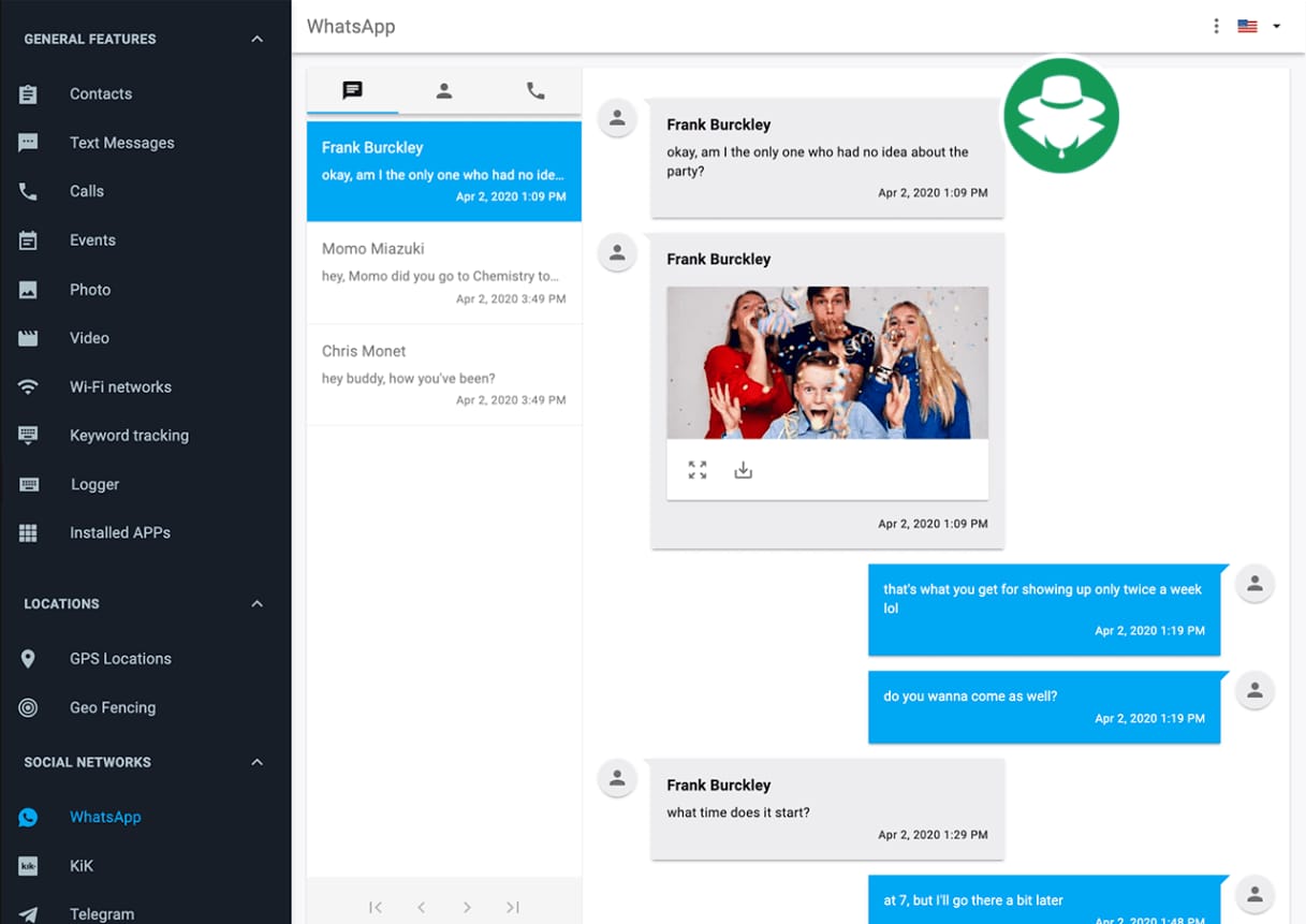 Hack Chat WhatsApp - mSpy Tracker