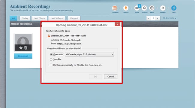 Aplikasi FlexiSpy - Sadap Suara Sekitar HP