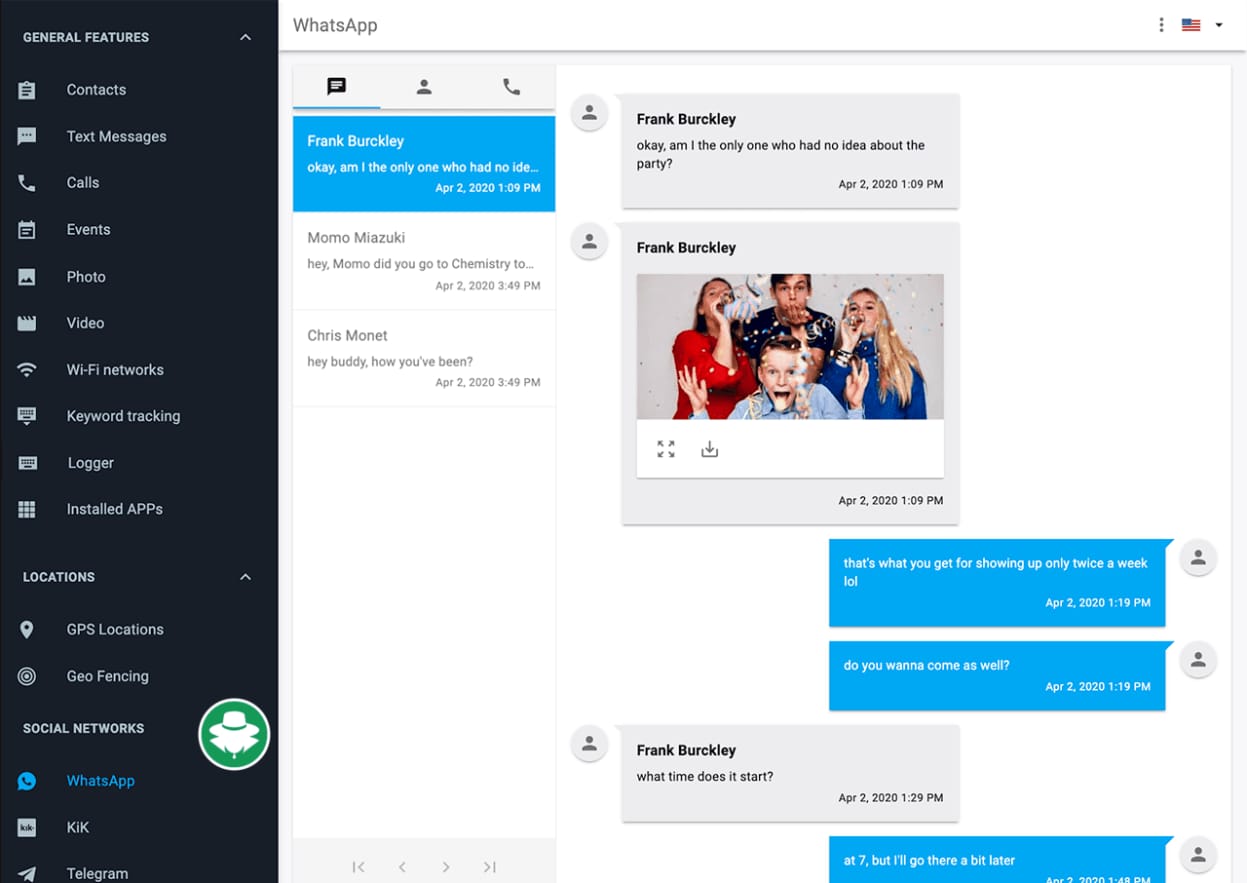 Aplikasi Penyadap Chat WA