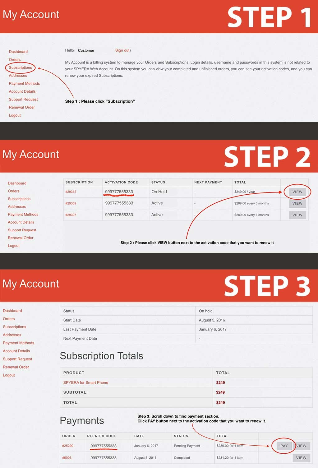 Konfigurasi Aplikasi Spyera
