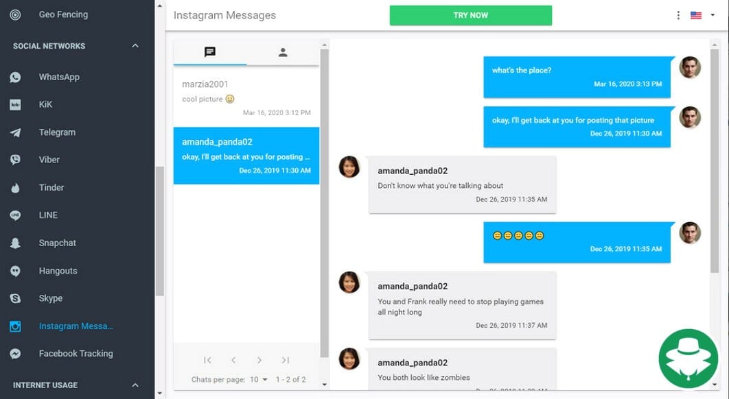 Aplikasi Hack Instagram mSpy