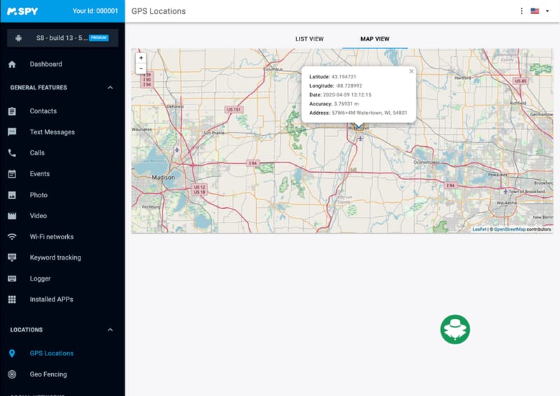 Lacak lokasi secara akurat dengan GPS