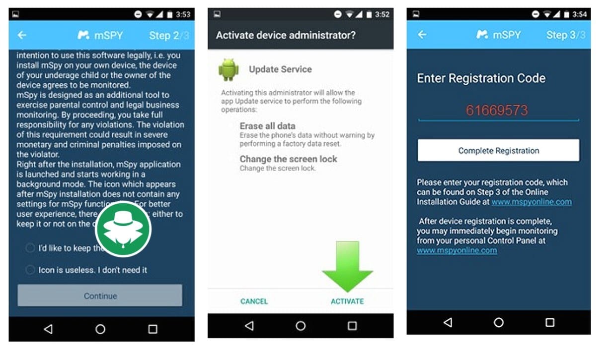Install Aplikasi Penyadap mSpy