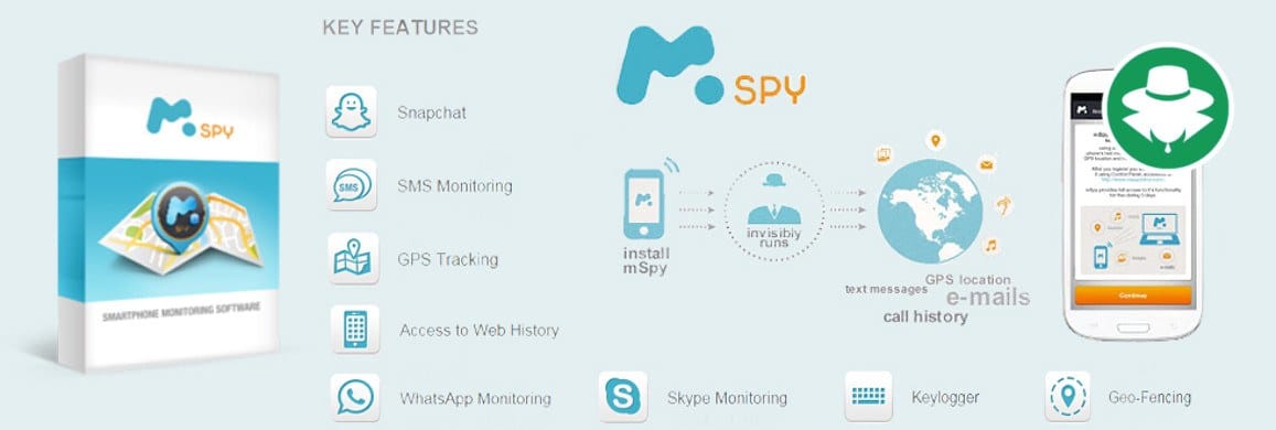 mSpy aplikasi Sadap Pesan Snapchat