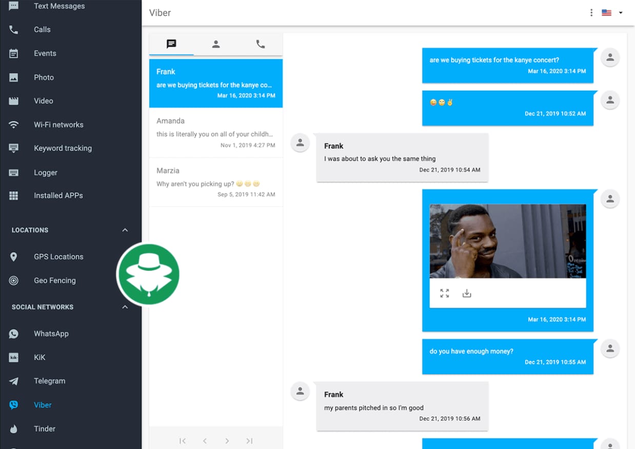 Aplikasi Sadap Chat Viber