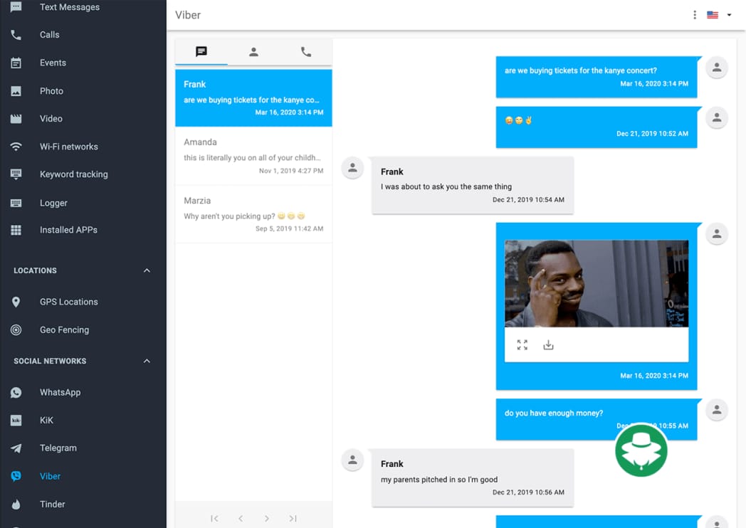 Sadap Aplikasi Chat Viber- Aplikasi mSpy